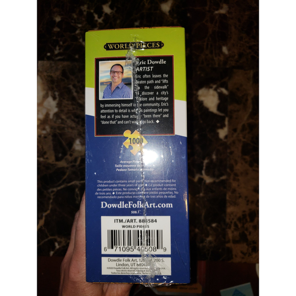 World Pieces 1000 Piece Dowdle Puzzle 19 by 26 inches - Picture 3 of 5